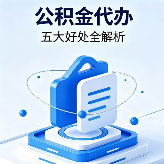 陇南公积金代办到底值不值？这5大好处让你少走弯路